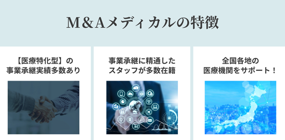 医業承継サービス「M&Aメディカル」を2022年6月1日より開始しました
