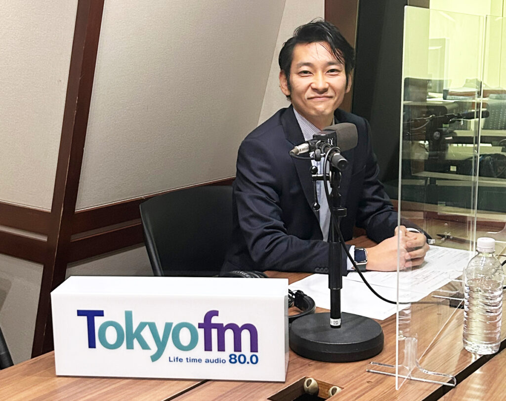 TOKYO FM 「ビズスタTHE REAL WELLNESS」に出演
